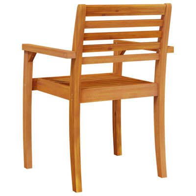 vidaXL Garden Chairs 8 pcs 59x55x85 cm Solid Wood Acacia