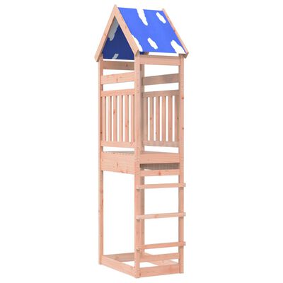 vidaXL Play Tower 85x52.5x265 cm Solid Wood Douglas Fir