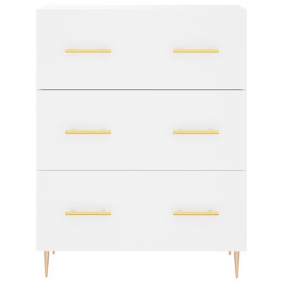 vidaXL Highboard White 69.5x34x180 cm Engineered Wood