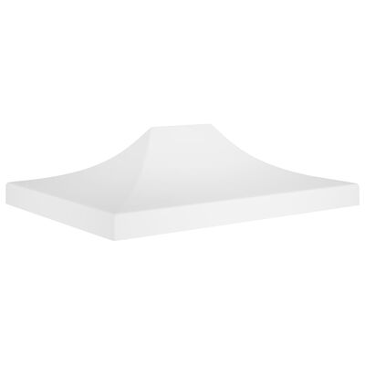 vidaXL Party Tent Roof 4x3 m White 270 g/m²