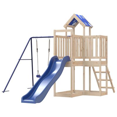 vidaXL Outdoor Playset Solid Wood Pine