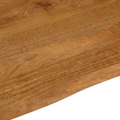 vidaXL Table Top Live Edge 60x60x2.5 cm Solid Wood Mango