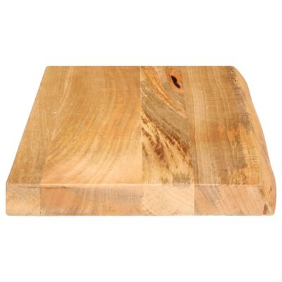 vidaXL Table Top Live Edge 40x30x3.8 cm Solid Wood Mango