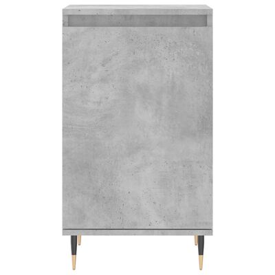 vidaXL Sideboards 2 pcs Concrete Grey 40x35x70 cm Engineered Wood