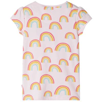 Kids' Pyjamas with Short Sleeves Soft Pink 116