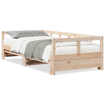 vidaXL Daybed without Mattress 80x200 cm Solid Wood Pine