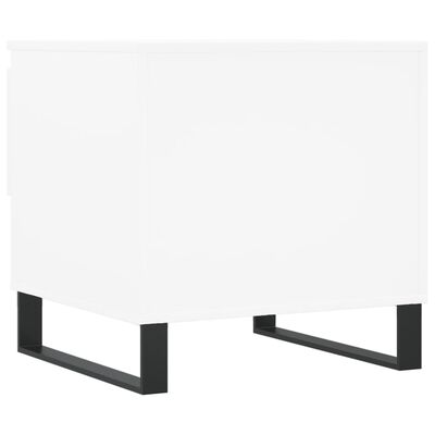 vidaXL Coffee Tables 2 pcs White 50x46x50 cm Engineered Wood