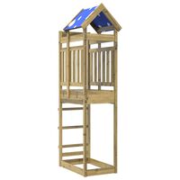 vidaXL Play Tower 85x52.5x239 cm Impregnated Wood Pine