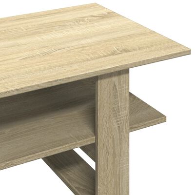 vidaXL Coffee Table Sonoma Oak 102x55x42 cm Engineered Wood