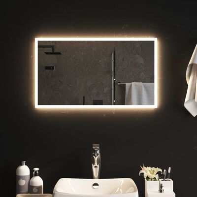 vidaXL LED Bathroom Mirror 40x70 cm