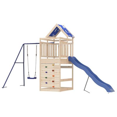 vidaXL Outdoor Playset Solid Wood Pine