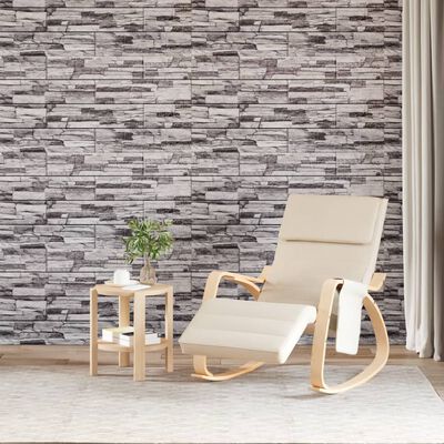 vidaXL 3D Wall Panels 10 pcs Light Grey 100x50 cm EPS