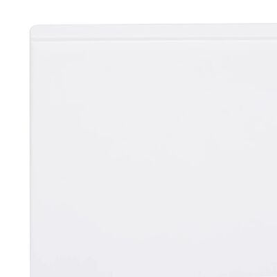 vidaXL Built-in Wash Basin 800x460x130 mm SMC White