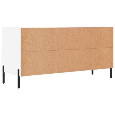 vidaXL TV Cabinet White 102x36x50 cm Engineered Wood