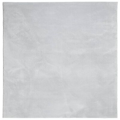 vidaXL Rug HUARTE Short Pile Soft and Washable Grey 200x200 cm