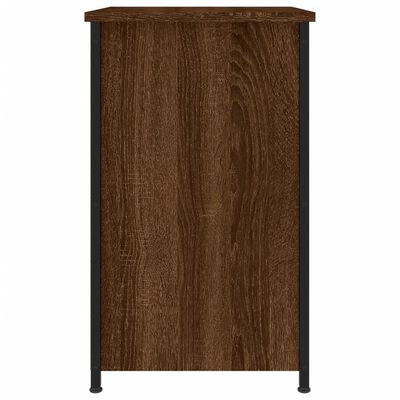 vidaXL Bedside Cabinets 2 pcs Brown Oak 40x36x60 cm Engineered Wood