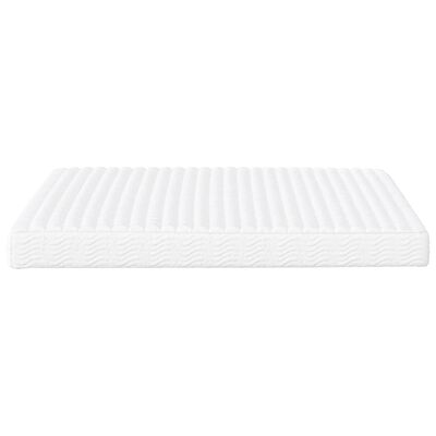 vidaXL Foam Mattress White 200x200 cm Hardness H2 H3