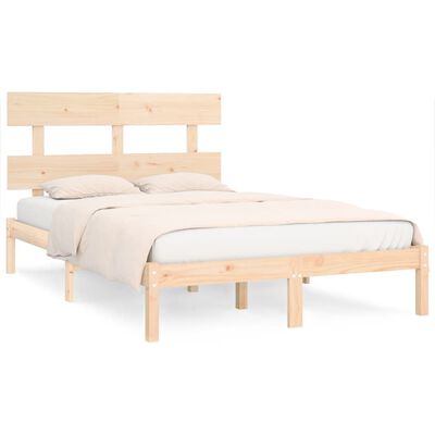 vidaXL Bed Frame without Mattress 180x200 cm Super King Solid Wood