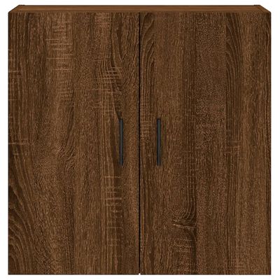 vidaXL Wall Cabinet Brown Oak 60x31x60 cm Engineered Wood