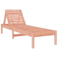 vidaXL Sun Lounger 199.5x60x74 cm Solid Wood Douglas