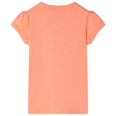 Kids' T-shirt Neon Orange 128