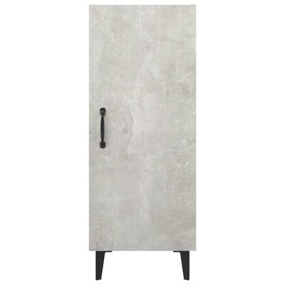 vidaXL Sideboard Concrete Grey 34.5x34x90 cm Engineered Wood