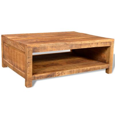 vidaXL Coffee Table Solid Mango Wood