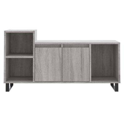 vidaXL TV Cabinet Grey Sonoma 100x35x55 cm Engineered Wood