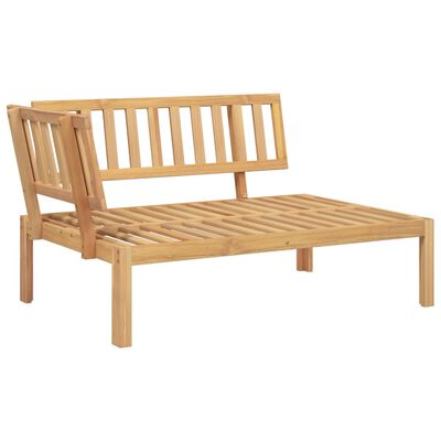 vidaXL Garden Pallet Corner Sofas 2 pcs Solid Wood Acacia