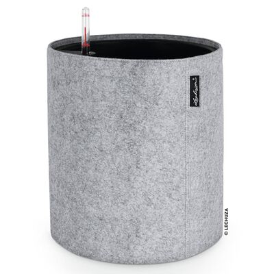 LECHUZA Planter TRENDCOVER 32 Felt ALL-IN-ONE Light Grey