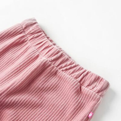 Kids' Pants Corduroy Light Pink 128