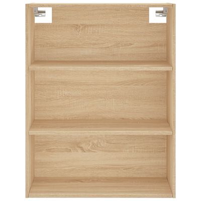 vidaXL Highboard Sonoma Oak 69.5x34x180 cm Engineered Wood