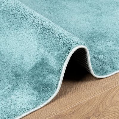 vidaXL Rug OVIEDO Short Pile Green 160x160 cm