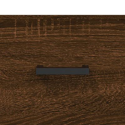 vidaXL Sideboard Brown Oak 69.5x34x90 cm Engineered Wood