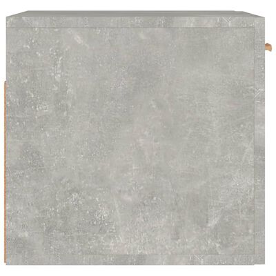 vidaXL Wall Cabinet Concrete Grey 80x35x36.5 cm Engineered Wood