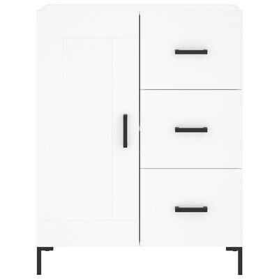 vidaXL Highboard White 69.5x34x180 cm Engineered Wood