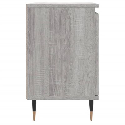 vidaXL Bedside Cabinets 2 pcs Grey Sonoma 40x30x50 cm Engineered Wood
