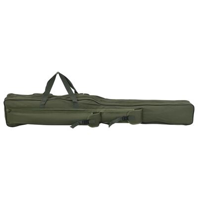 vidaXL Fishing Rod Bag Dark Green 160 cm Oxford Fabric