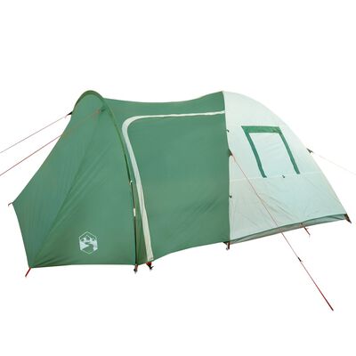 vidaXL Family Tent Dome 6-Person Green Waterproof