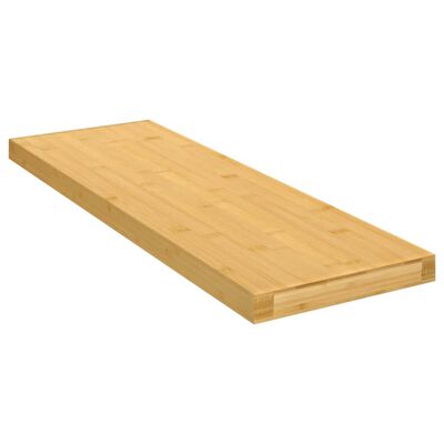 vidaXL Wall Shelf 60x20x2.5 cm Bamboo