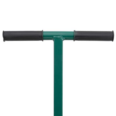 vidaXL Compost Spreader Green Ø40x60 cm Steel