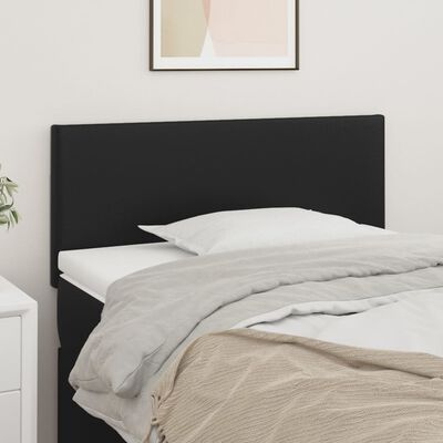 vidaXL Headboard Black 100x5x78/88 cm Faux Leather