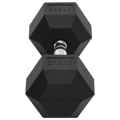 vidaXL Dumbbell 27.5 kg Cast Iron