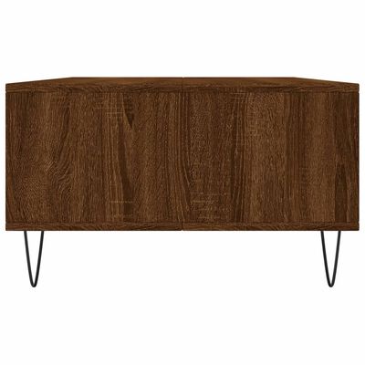 vidaXL Coffee Table Brown Oak 104x60x35 cm Engineered Wood