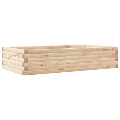 vidaXL Garden Planter 110x60x23 cm Solid Wood Pine