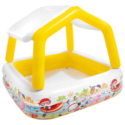 Intex Inflatable Sunshade Pool 157x157x122 cm