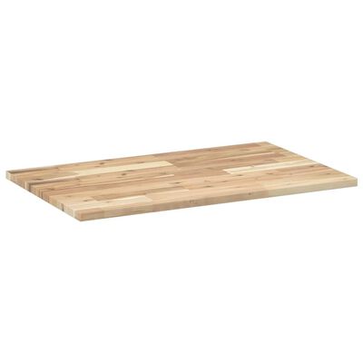 vidaXL Table Top Rectangular 60x50x2 cm Solid Wood Acacia