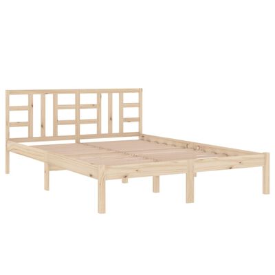 vidaXL Bed Frame without Mattress 160x200 cm Solid Wood