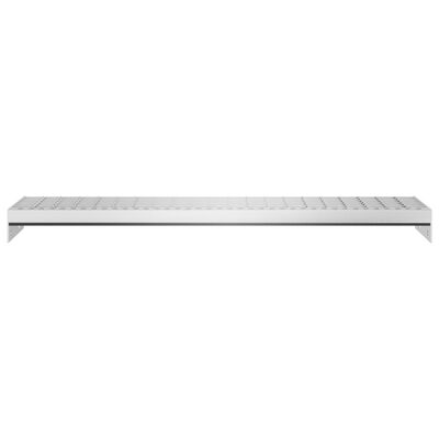 vidaXL Grate Step 90x24x7 cm Galvanised Steel