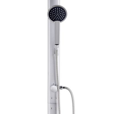 vidaXL Garden Shower 215 cm Aluminium